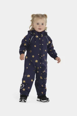 Børn PetiteCherieAtelier Overtøj-Petite Chérie Atelier Paulin Softshelldragt, Eclipse