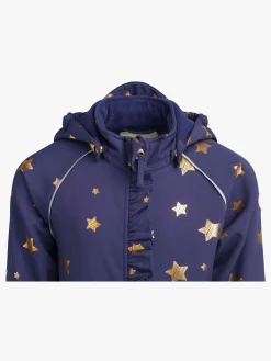 Børn PetiteCherieAtelier Overtøj-Petite Chérie Atelier Paulin Softshelldragt, Eclipse