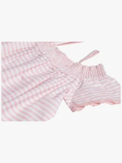 Børn PetiteCherieAtelier Overdele-Petite Chérie Atelier Phillipa Top, White/Pink