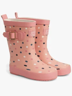 Gummistøvler|PetiteCherieAtelier Petite Chérie Atelier Stella Gummistøvler, Mellow Rose Lyserød/Blå/Hvid