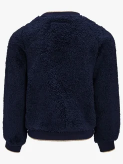 Fleecetøj|PetiteCherieAtelier Petite Chérie Atelier Vienna Fleecetrøje, Black Iris Sort