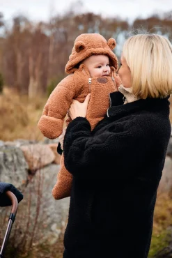 Køreposer|PetiteCherie Petite Chérie Blanche Kørepose 2-in-1 Teddy, Mocha Mousse Brun