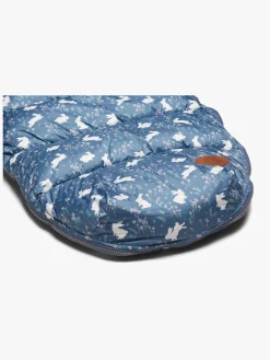 Køreposer|PetiteCherie Petite Chérie Essence Kørepose, Rabbit Meadow/Vintage Blossom Blå/Hvid