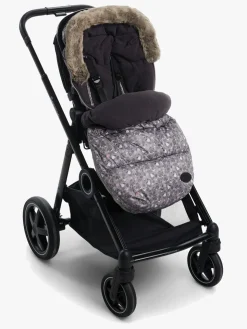 Køreposer|PetiteCherie Petite Chérie Essence Kørepose, Birds Forest/Gull Grey Grå