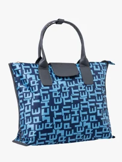 PetiteCherie Pusletasker-Petite Chérie Impression Pusletaske, Blue