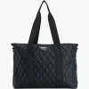 PetiteCherie Pusletasker-Petite Chérie Quilted Pusletaske, Black