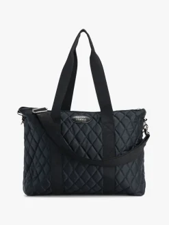 PetiteCherie Pusletasker-Petite Chérie Quilted Pusletaske, Black