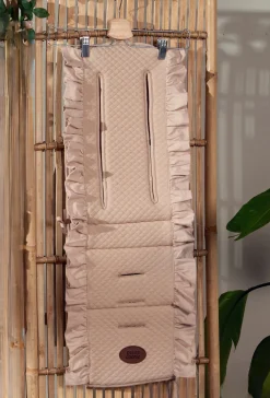 Vogntilbehør|PetiteCherie Petite Chérie  Soft Quilted Hynde, Melange Beige