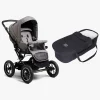 Klapvogne|Rejseklapvogne|PetiteCherie Petite Chérie Solide+ Klapvogn inkl. Babylift, Black/Grey Melange