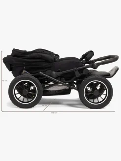 PetiteCherie Klapvogne-Petite Chérie Solide+ Klapvogn, Black