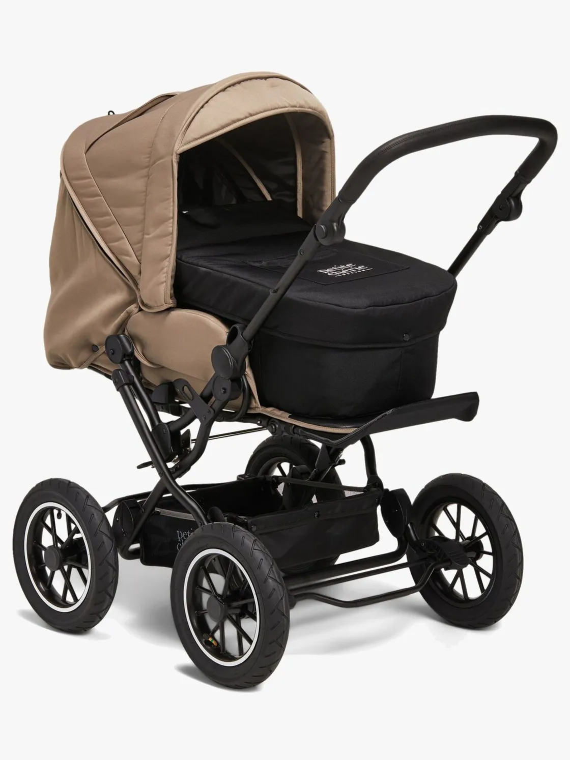 Duo- & Kombivogne|PetiteCherie Petite Chérie Solide+ Kombivogn, Desert Taupe/Black