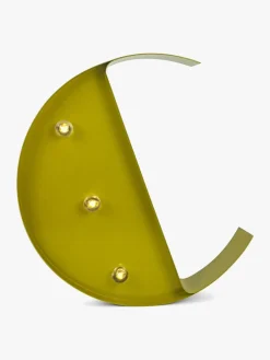 Lamper & Belysning|PetiteDeco Petite Déco Bogstavlampe C, d Gul