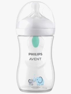 Spisetid|PhilipsAvent Philips Avent Natural Response Sutteflaske 260 ml, Airfree, Elefant Deco