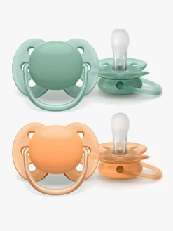 PhilipsAvent Spisetid-Philips Avent Ultra Soft Sut 0-6 m 2-pak, Neutral