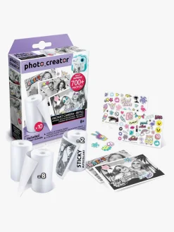 Elektronik & Media|CanalToys Photo Creator Polaroidkamera Refillpapir & Klistermærker