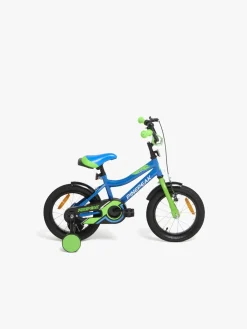 Pinepeak Cykler-Cykel 14 tommer, Grøn/Blå