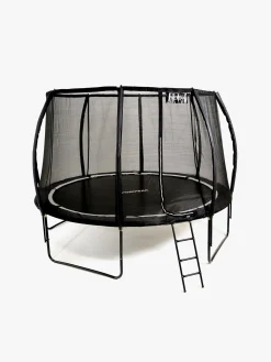 Pinepeak Udeleg-Lantern Trampolin inkl. Sikkerhedsnet 366 cm, Sort