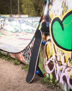 Pinepeak Skating-Skateboard, Blå/Grøn