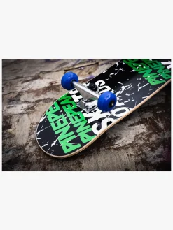 Pinepeak Skating-Skateboard, Blå/Grøn