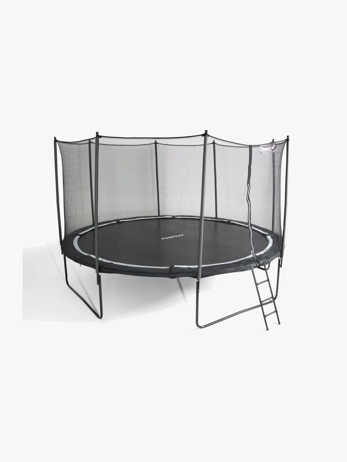 Udeleg|Pinepeak Trampolin 427 cm inkl. Sikkerhedsnet & Stige