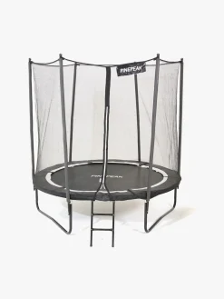 Pinepeak Udeleg-Trampolin inkl. Sikkerhedsnet 244 cm, Sort
