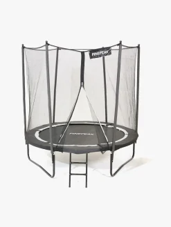 Pinepeak Udeleg-Trampolin inkl. Sikkerhedsnet 244 cm, Sort