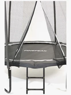 Pinepeak Udeleg-Trampolin inkl. Sikkerhedsnet 244 cm, Sort