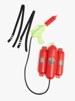 Vandlegetøj|Pinepeak Vandpistol med Rygsæk Brandmand Rød