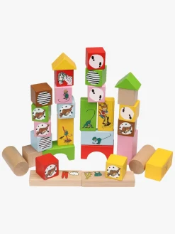 Byggesæt & Lego|PippiLangstrump Pippi Byggeklodser Træ