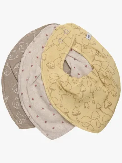 Pippi Spisetid-Hagesmække 3-Pak, Straw