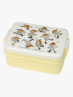 Spisetid|PippiLangstrump Pippi Langstrømpe Cirkus Madkasse, Gul Gul/Hvid