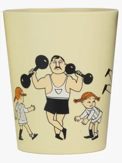 Spisetid|PippiLangstrump Pippi Langstrømpe  Cirkus Samlekopper 4-pak