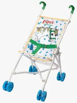 Dukker & Bamser|PippiLangstrump Pippi Langstrømpe Dukkeklapvogn