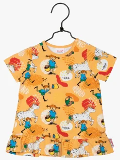 Kjoler & Tunikaer|PippiLangstrump Pippi Langstrømpe Glad Kjole, Melon