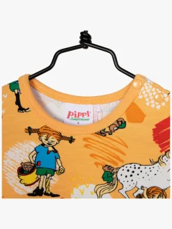 Kjoler & Tunikaer|PippiLangstrump Pippi Langstrømpe Glad Kjole, Melon