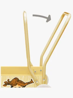 Babylegetøj|PippiLangstrump Pippi Langstrømpe Gåvogn, Gul