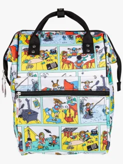 Tasker|PippiLangstrump Pippi Langstrømpe Loru Energisk Rygsæk 15L, Grøn