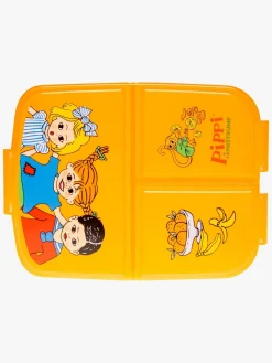 PippiLangstrump Spisetid-Pippi Langstrømpe Madkasse, Gul