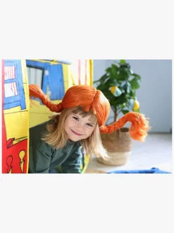 Kostumer & Udklædning|PippiLangstrump Pippi Langstrømpe Paryk