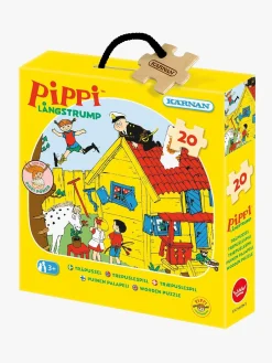 Spil & Puslespil|PippiLangstrump Pippi Langstrømpe Puslespil 20 Brikker