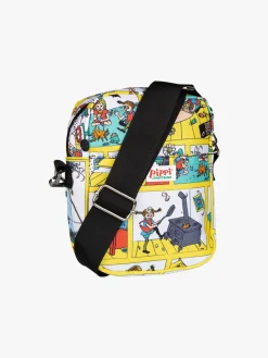 Tasker|Pippi Langstrømpe Skuldertaske Riemu, Gul