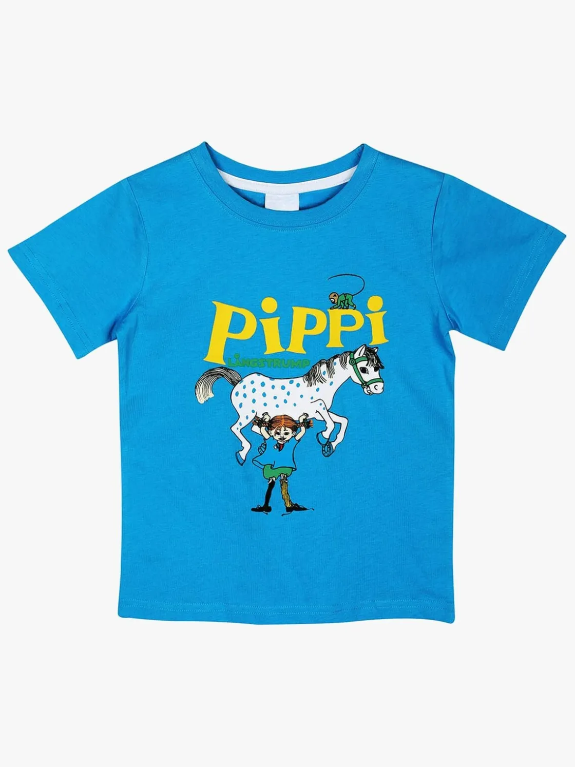 Overdele|PippiLangstrump Pippi Langstrømpe T-shirt, Blå