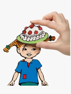 Byggesæt & Lego|PippiLangstrump Pippi Magnetdukke Skiftetøj