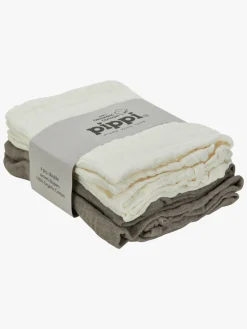 Pippi Stofbleer, Nusseklude & Babytæpper-Stofble 4-pak, Cinder