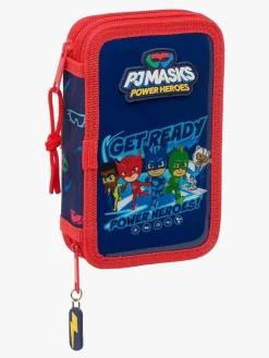 Kreativt Legetøj|PJMasks Dobbelt Penalhus, Marineblå