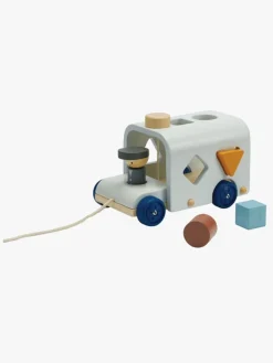 PlanToys Babylegetøj-Plan Toys Sorteringsbus