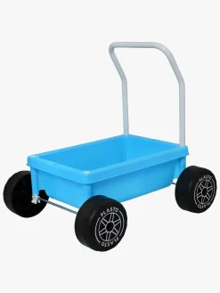 Plasto Babylegetøj-Gåvogn med Lydsvag Hjul, Turkis