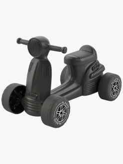 Pedal- & Gåbiler|Plasto Scooter, Sort