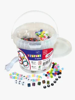 Playbox Kreativt Legetøj-Bogstavsperler I Spand 1000 Stk