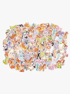 Playbox Kreativt Legetøj-Klistermærker Dyremotiv 500 Stk.